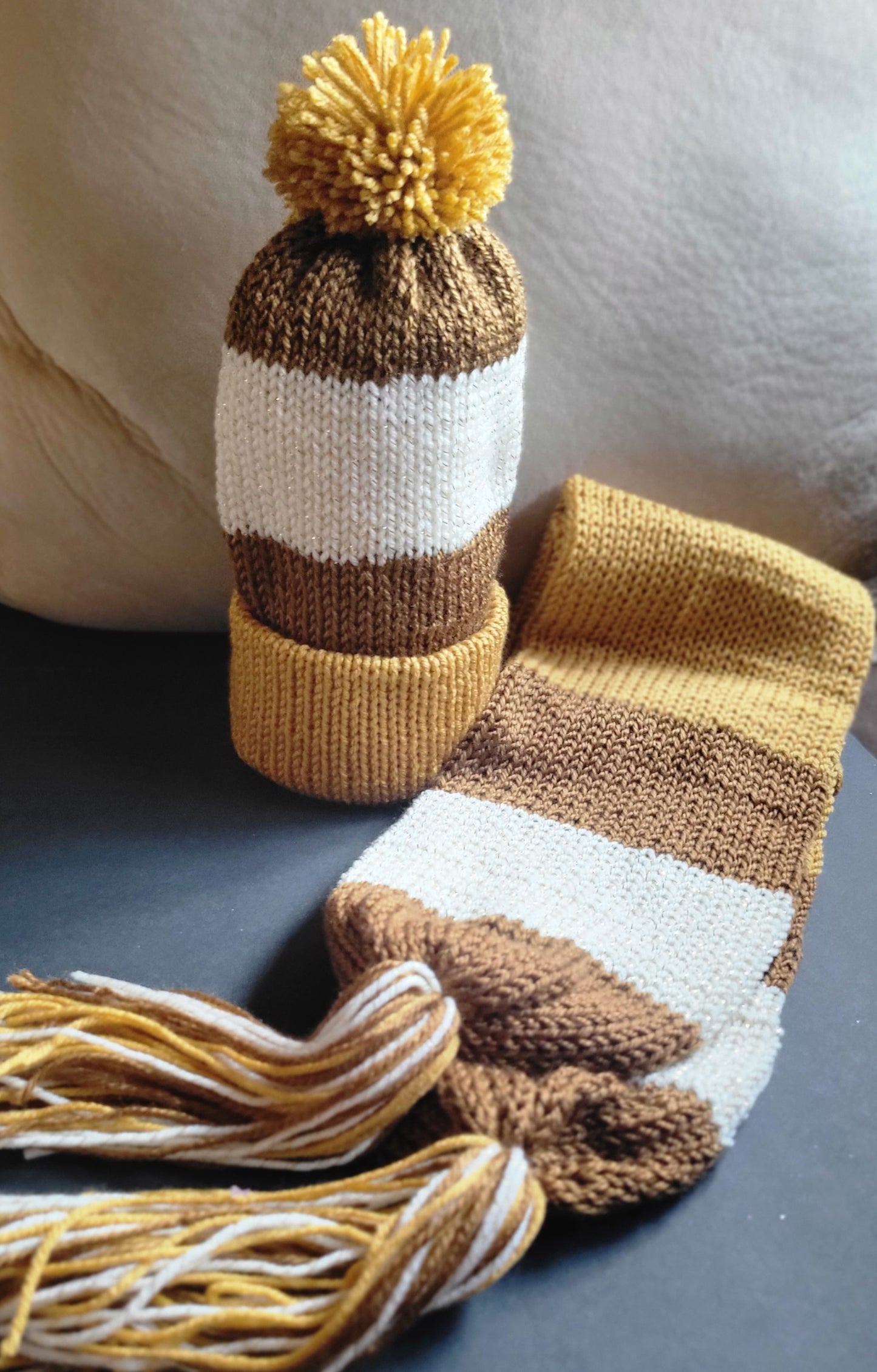 Beanie Scarf set